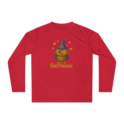 Owl'oween Unisex Long Sleeve Shirt, Fun Fall Apparel, Halloween Costume, Unique Gift, Kids & Adults
