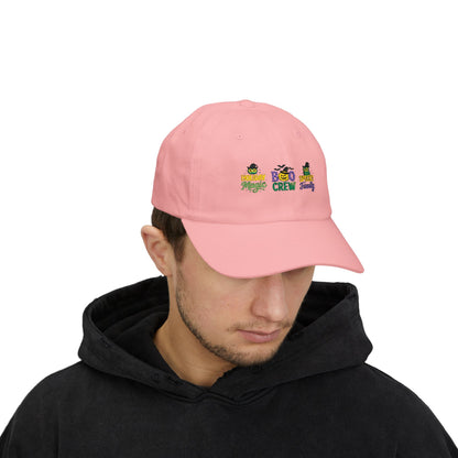 Boo Crew Dad Cap - Spooky Family Hat, Halloween Gift, Unisex Adjustable Cap, Fun Holiday Accessory, Cool Dad Cap