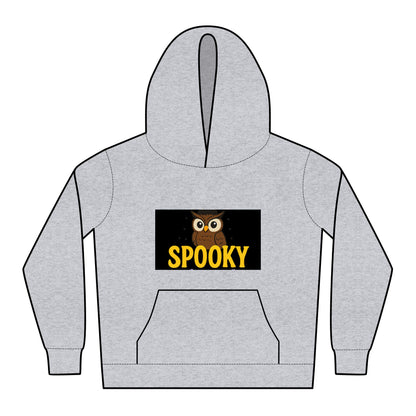 Spooky Kids Hoodie with Owl Design, Perfect for Halloween, Cozy Kids Loungewear, Fall Fashion, Family Celebrations