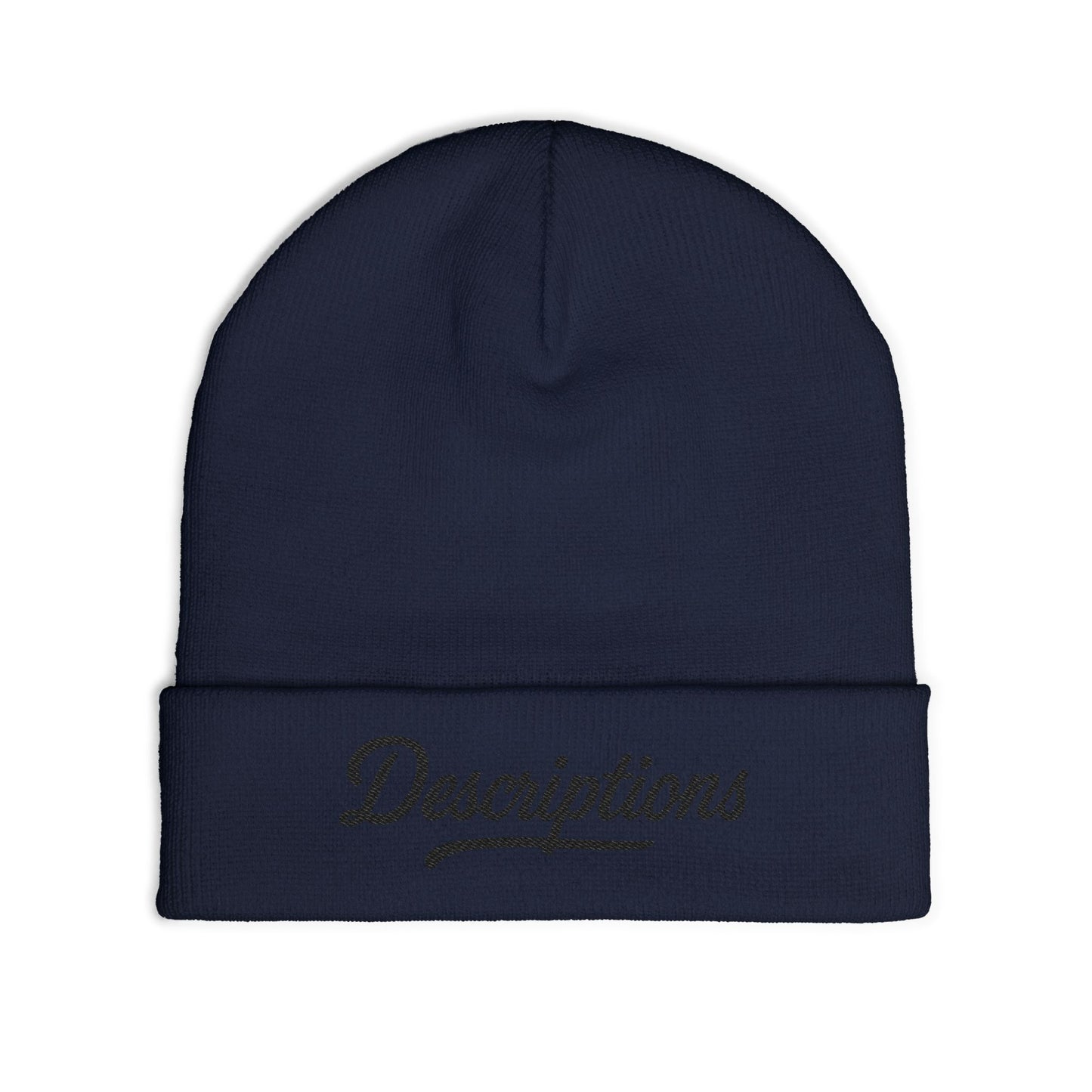 Cozy Knit Beanie with Embroidered Text | Perfect Gift for Winter, Stylish Headwear, Casual Outfit Accessory, Ski Trip Essential, [...]