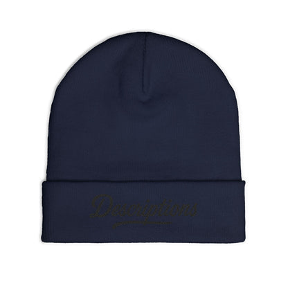 Cozy Knit Beanie with Embroidered Text | Perfect Gift for Winter, Stylish Headwear, Casual Outfit Accessory, Ski Trip Essential, [...]