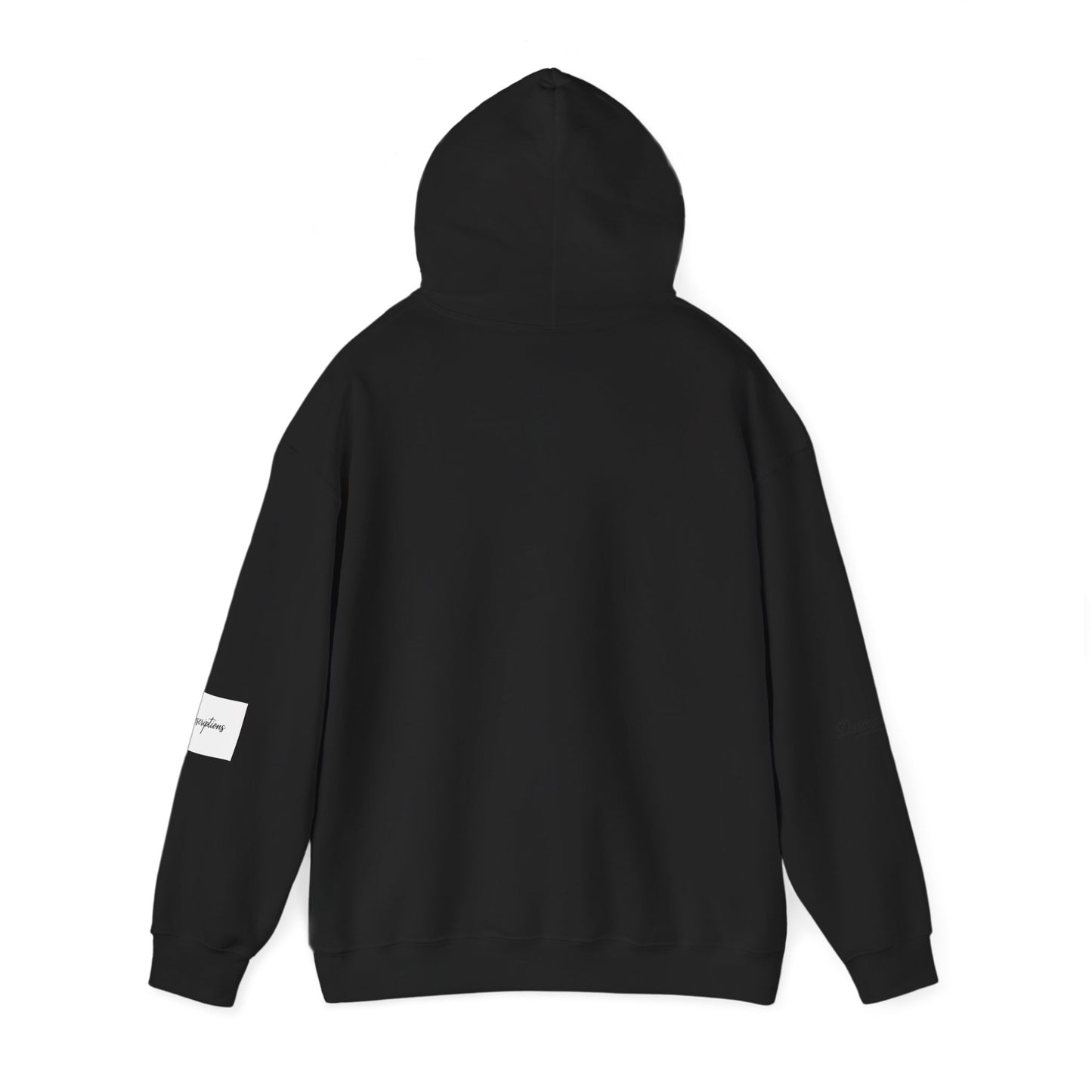 Chic Descriptions Hoodie, Casual Wear, Gift for Her, Stylish Layering, Cozy Gift, Birthday Present
