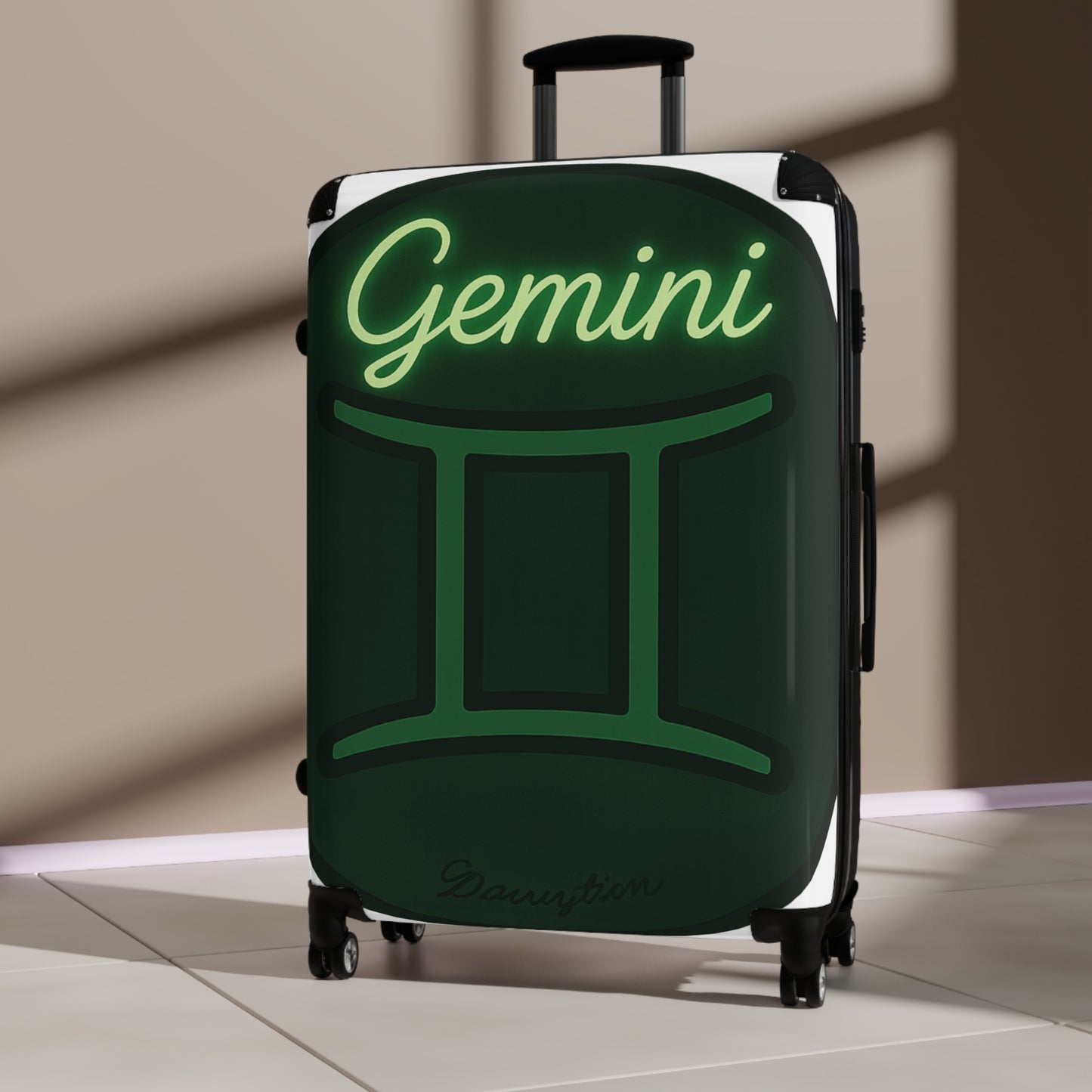 Gemini Zodiac Suitcase - Stylish Travel Luggage for Astrology Lovers