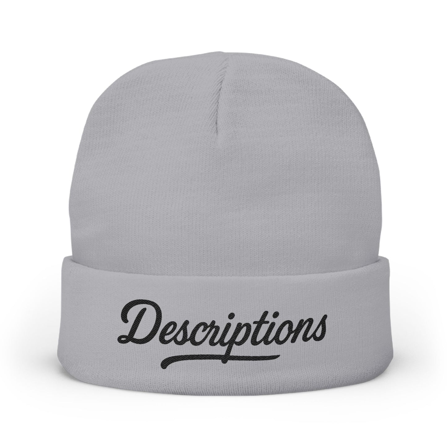 Cozy Knit Beanie with Embroidered Text | Perfect Gift for Winter, Stylish Headwear, Casual Outfit Accessory, Ski Trip Essential, [...]