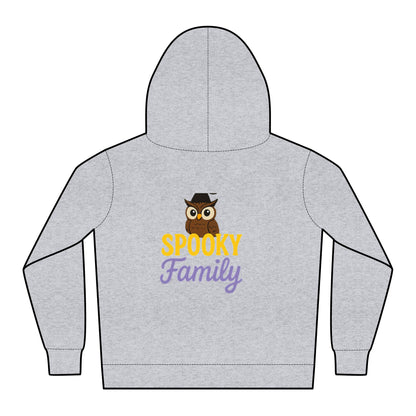 Spooky Kids Hoodie with Owl Design, Perfect for Halloween, Cozy Kids Loungewear, Fall Fashion, Family Celebrations