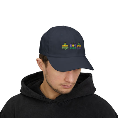 Boo Crew Dad Cap - Spooky Family Hat, Halloween Gift, Unisex Adjustable Cap, Fun Holiday Accessory, Cool Dad Cap