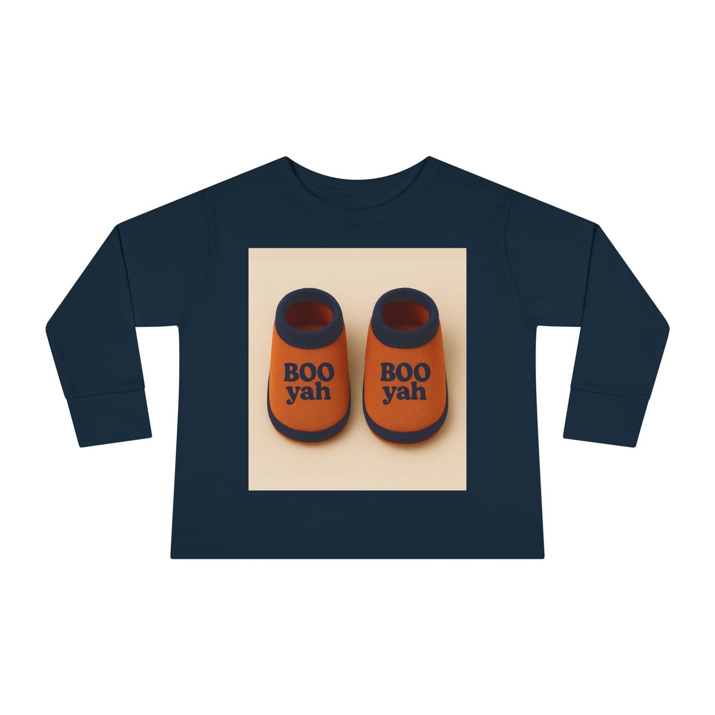 Toddler Long Sleeve Tee with 'Boo Yah' & 'You Are So Loved' Design, Perfect for Halloween, Cute Toddler Gift, Kids' Apparel, Baby [...]