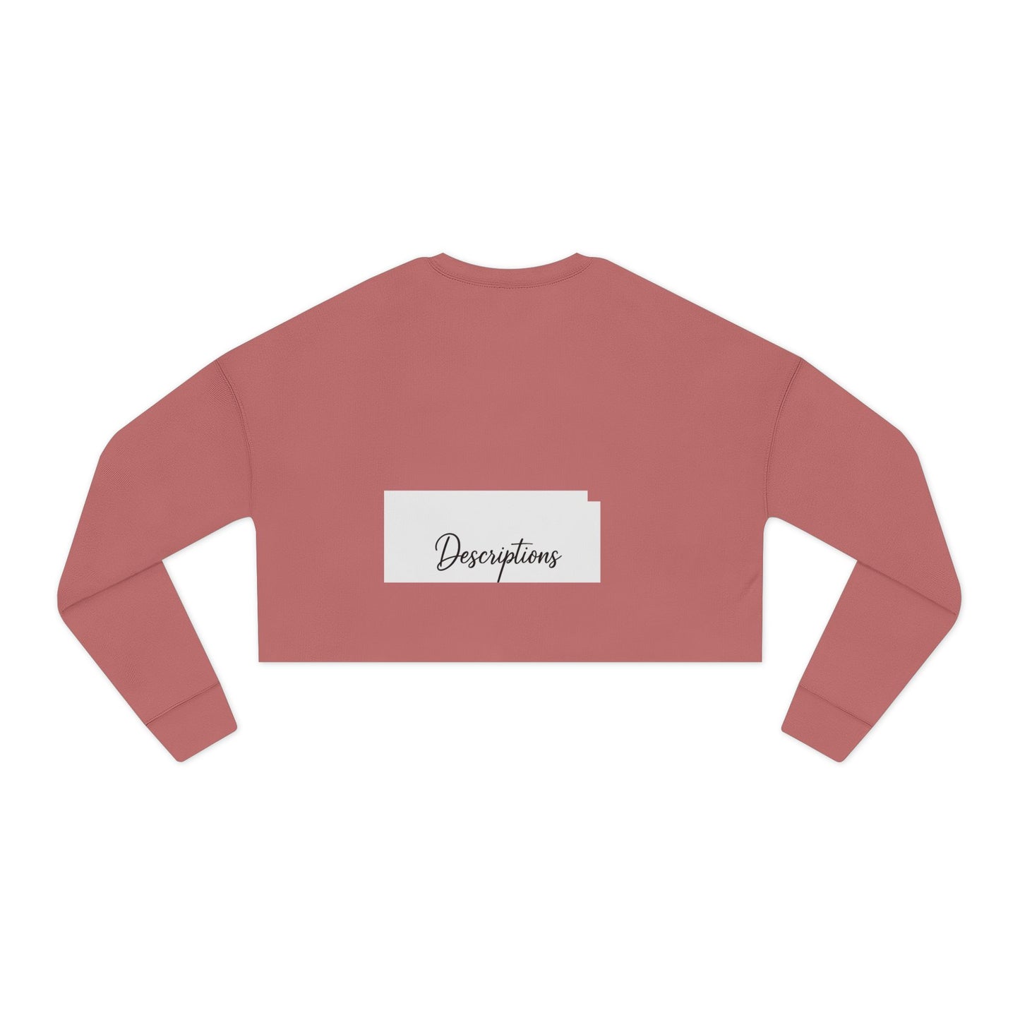Chic Cropped Sweatshirt, Women's Fashion Sweatshirt, Trendy Tops, Casual Wear, Perfect Gift for Her, Cozy Layering Piece