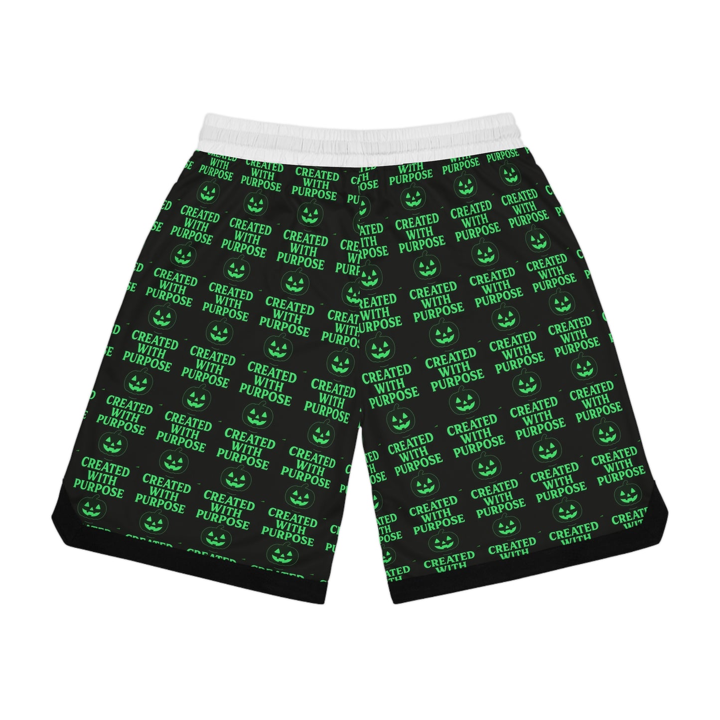 Halloween Basketball Shorts, Created With Purpose Athletic Shorts, Sporty Ribbed Activewear, Perfect for Halloween Parties, Summer [...]