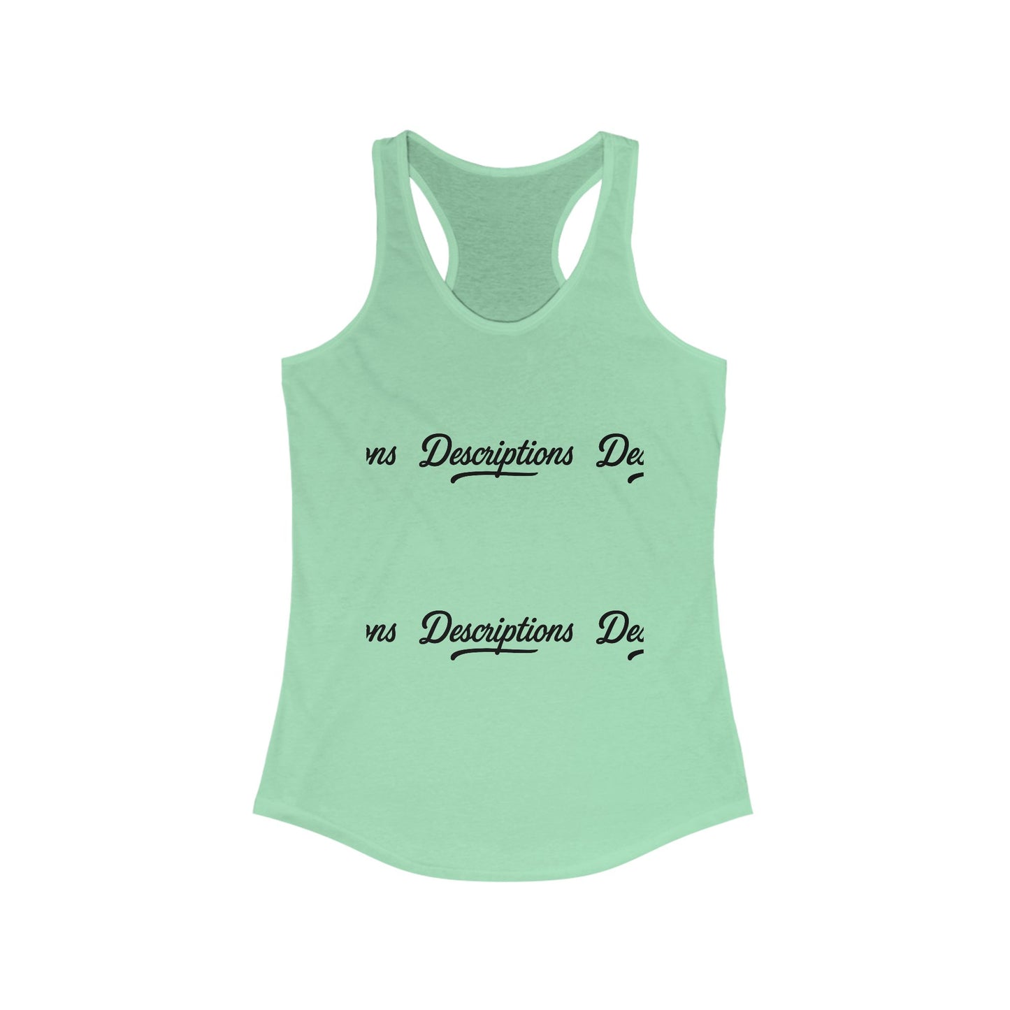 Stylish Racerback Tank, Casual Summer Top, Workout Apparel, Gift for Her, Vacation Wear, Relaxed Fit Tank