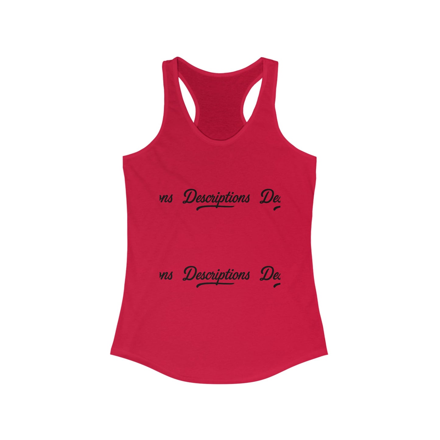 Stylish Racerback Tank, Casual Summer Top, Workout Apparel, Gift for Her, Vacation Wear, Relaxed Fit Tank