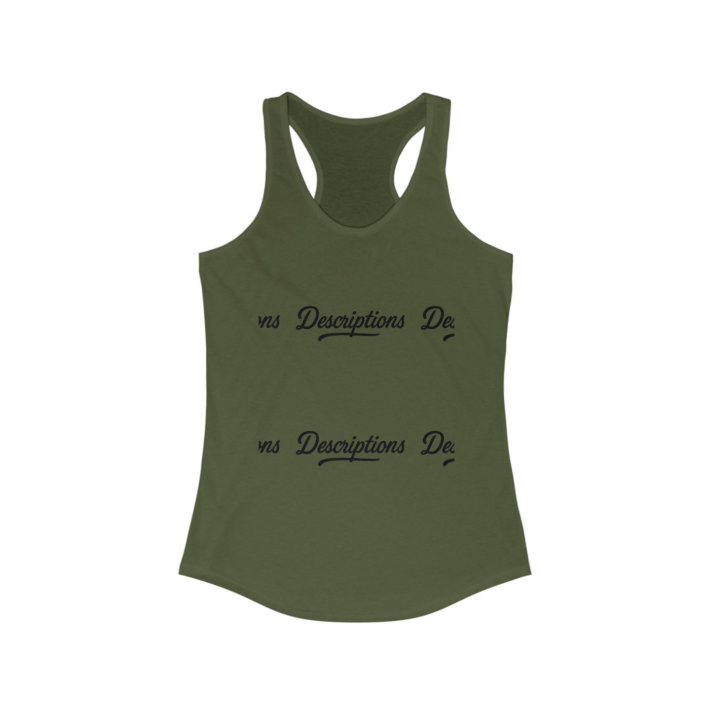 Stylish Racerback Tank, Casual Summer Top, Workout Apparel, Gift for Her, Vacation Wear, Relaxed Fit Tank