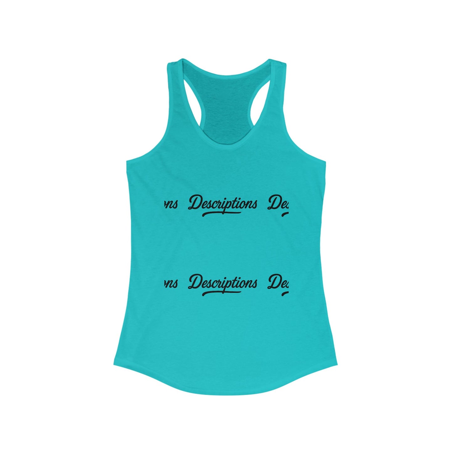 Stylish Racerback Tank, Casual Summer Top, Workout Apparel, Gift for Her, Vacation Wear, Relaxed Fit Tank