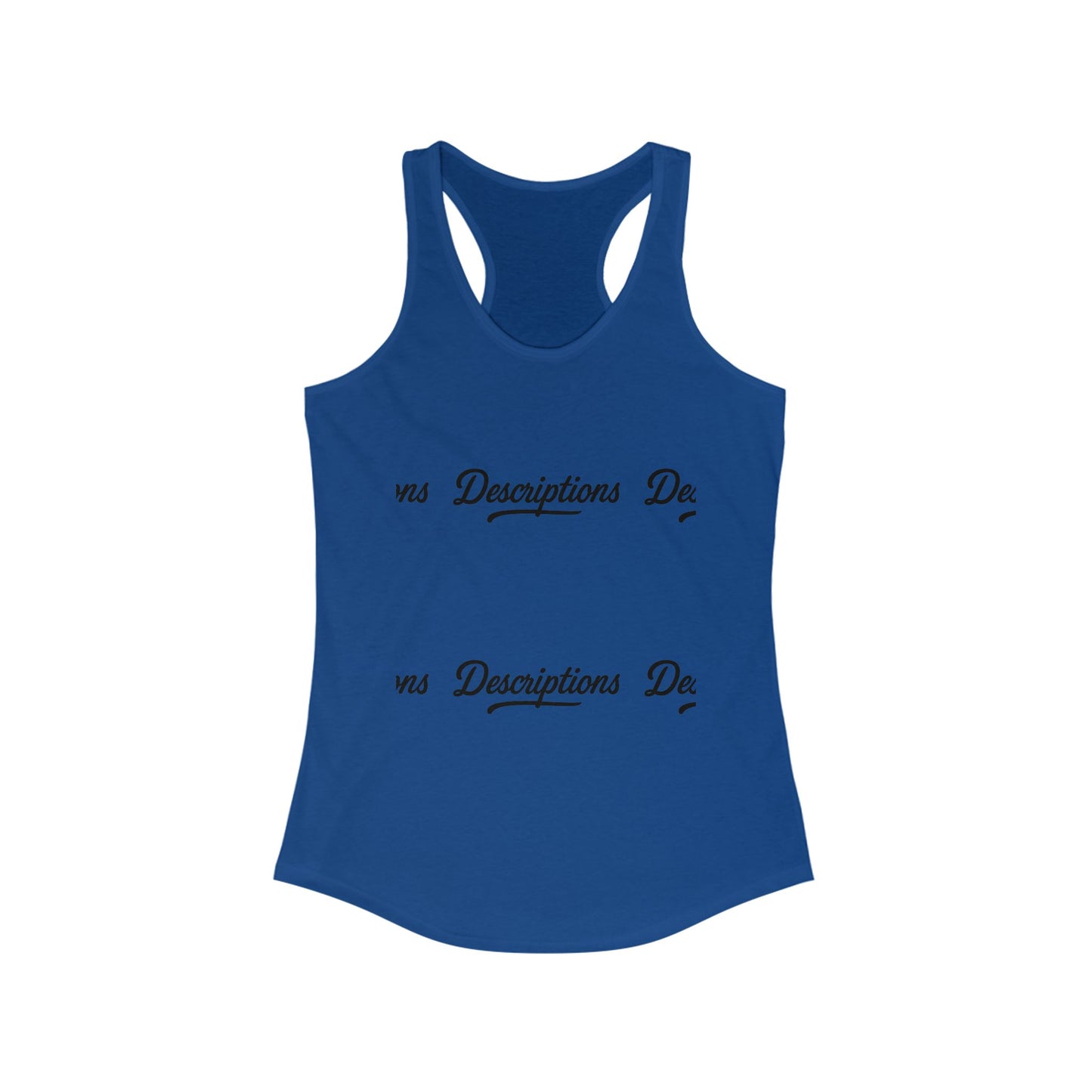 Stylish Racerback Tank, Casual Summer Top, Workout Apparel, Gift for Her, Vacation Wear, Relaxed Fit Tank