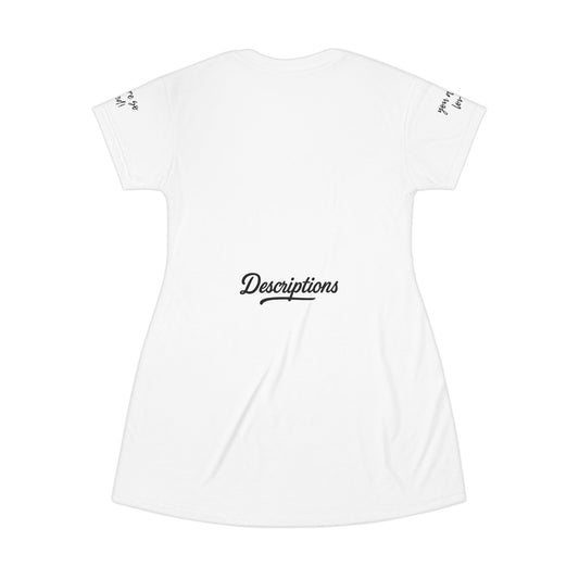 Copy of Graphic T-Shirt Dress - TzShirtz&ThinGz by Descriptions