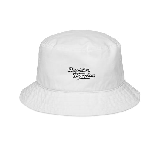 Embroidered Bucket Hat - TzShirtz&ThinGz by Descriptions