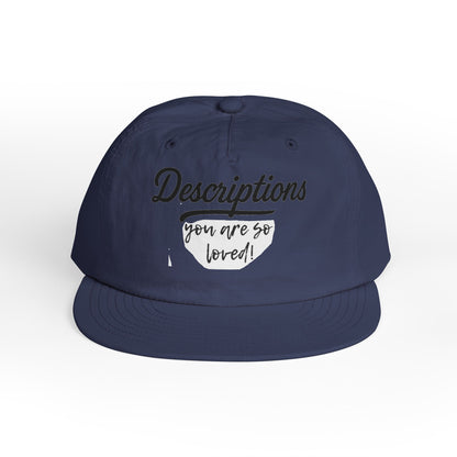 Stylish Surf Cap with Descriptions | Beach Hat, Summer Accessory, Surfing Gear, Casual Headwear, Gift for Surfers