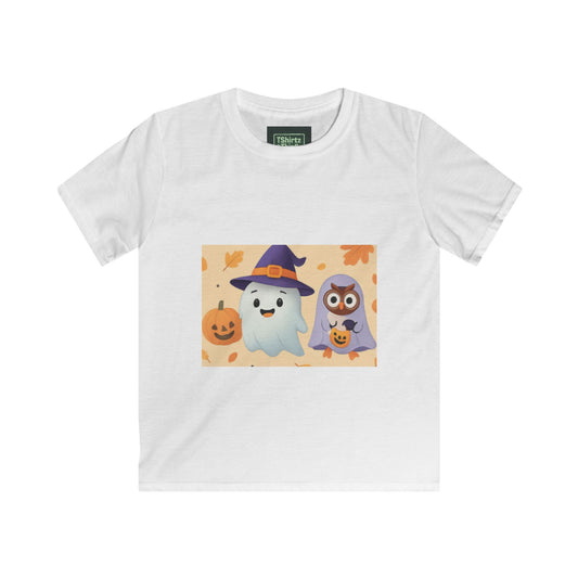 Kids Tee Spooky Boo Halloween Shirt
