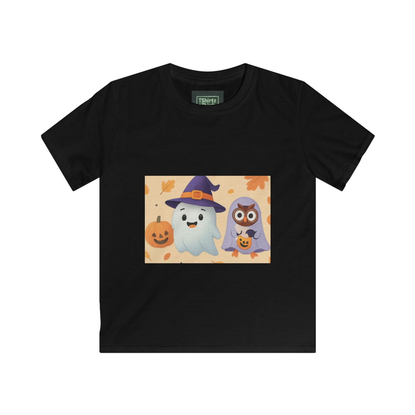 Kids Tee Spooky Boo Halloween Shirt