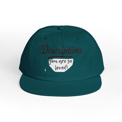 Stylish Surf Cap with Descriptions | Beach Hat, Summer Accessory, Surfing Gear, Casual Headwear, Gift for Surfers
