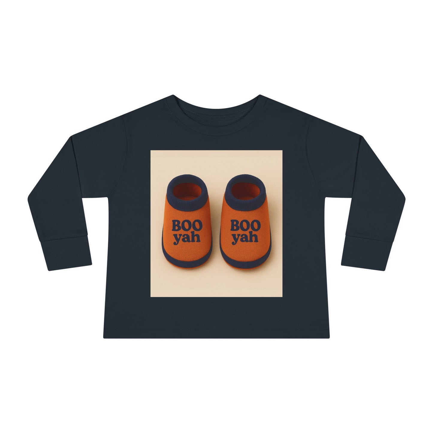 Toddler Long Sleeve Tee with 'Boo Yah' & 'You Are So Loved' Design, Perfect for Halloween, Cute Toddler Gift, Kids' Apparel, Baby [...]