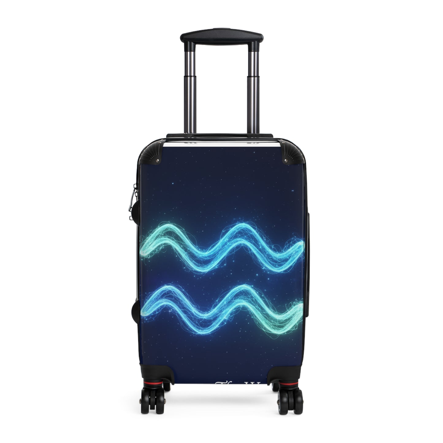 Stylish Travel Suitcase with Unique Wave Design, Luggage for Adventurers, Ideal for Vacations, Holidays, and Weekend Getaways, [...]