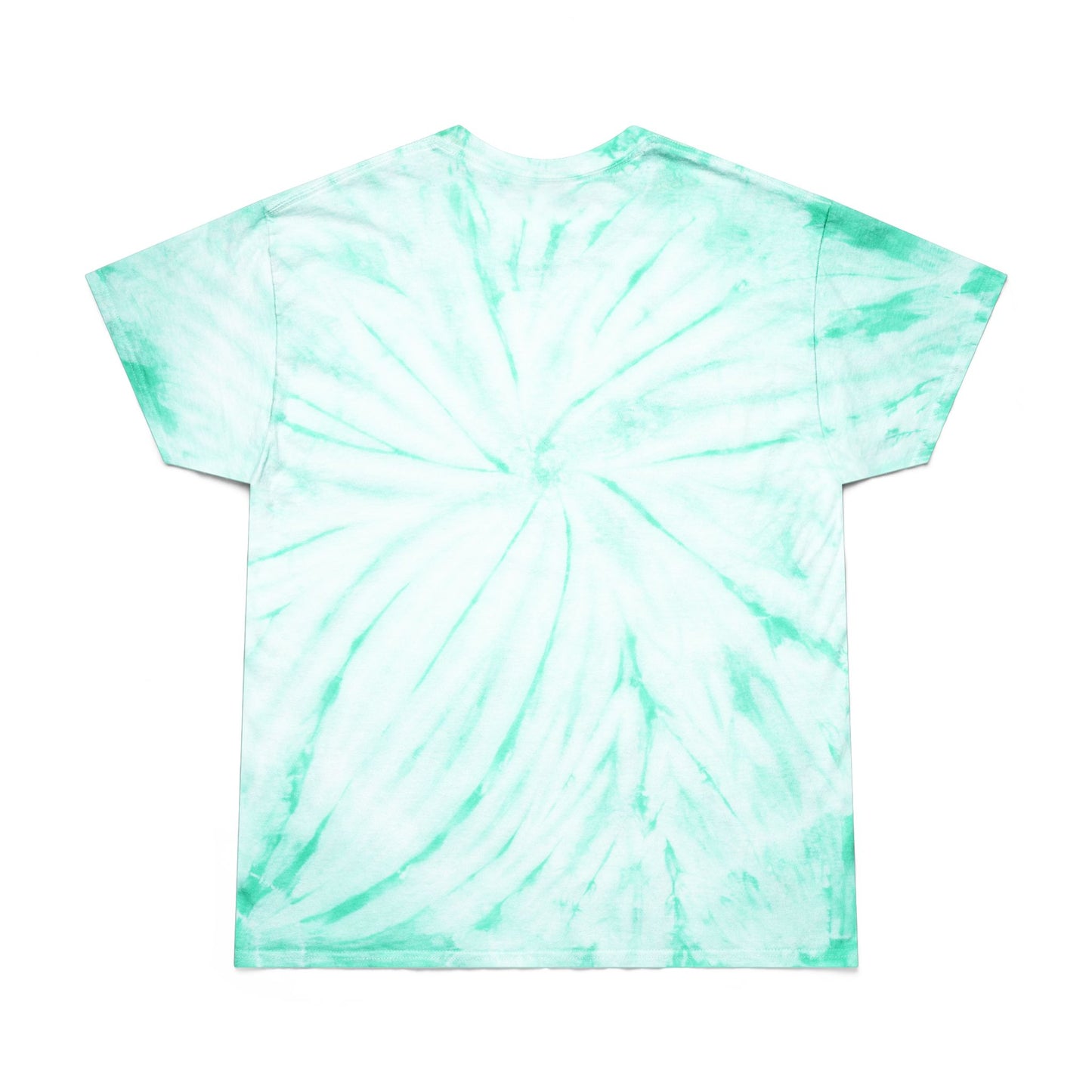 Joyful Tie-Dye Tee with Happy Ghost Design, Summer Vibes, Perfect for Halloween, Festivals, Cozy Casual Wear, Fun Gift Idea