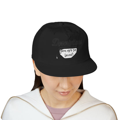 Stylish Surf Cap with Descriptions | Beach Hat, Summer Accessory, Surfing Gear, Casual Headwear, Gift for Surfers