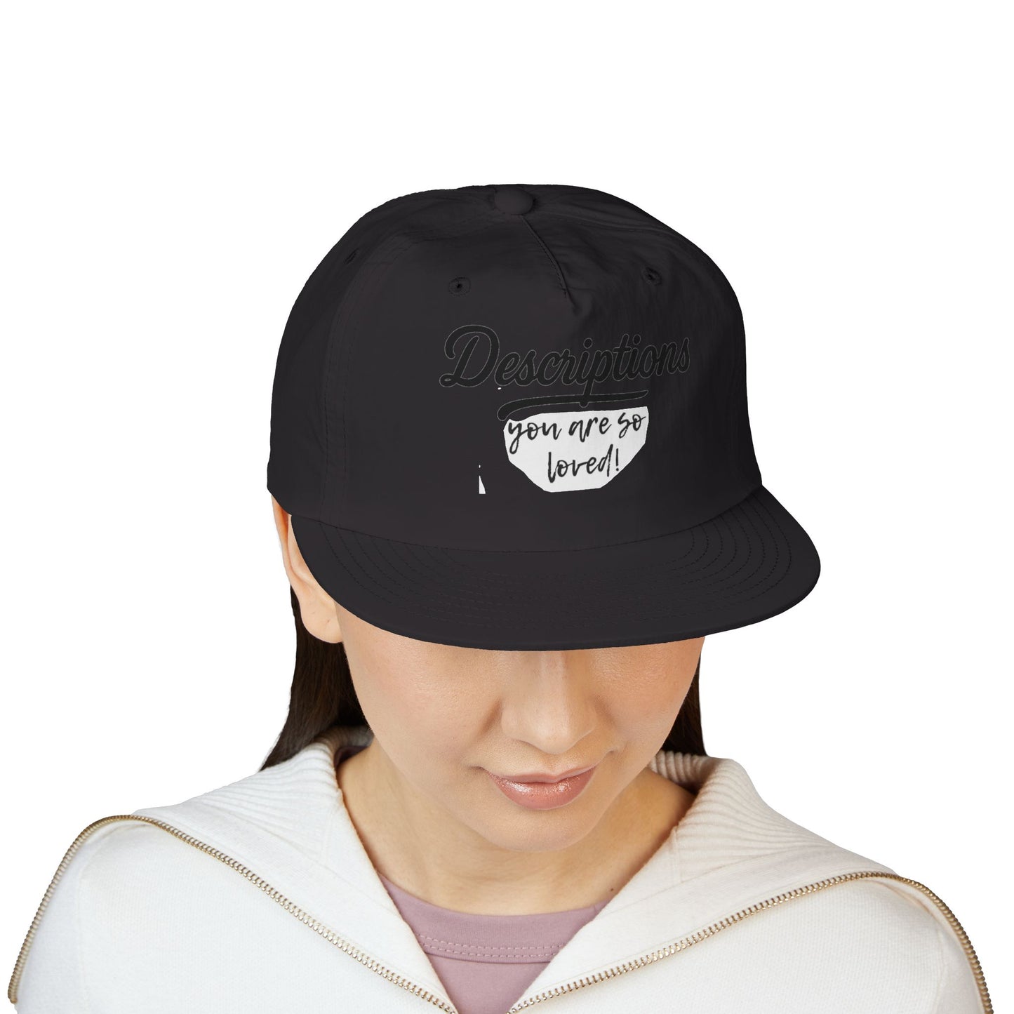 Stylish Surf Cap with Descriptions | Beach Hat, Summer Accessory, Surfing Gear, Casual Headwear, Gift for Surfers