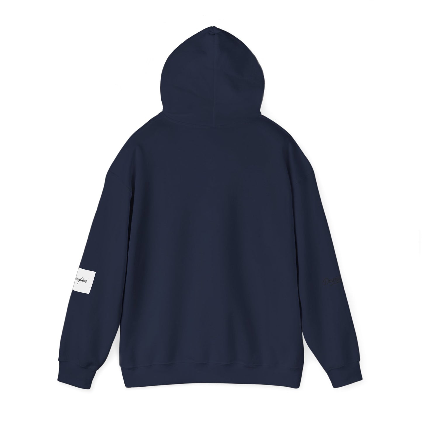 Chic Descriptions Hoodie, Casual Wear, Gift for Her, Stylish Layering, Cozy Gift, Birthday Present