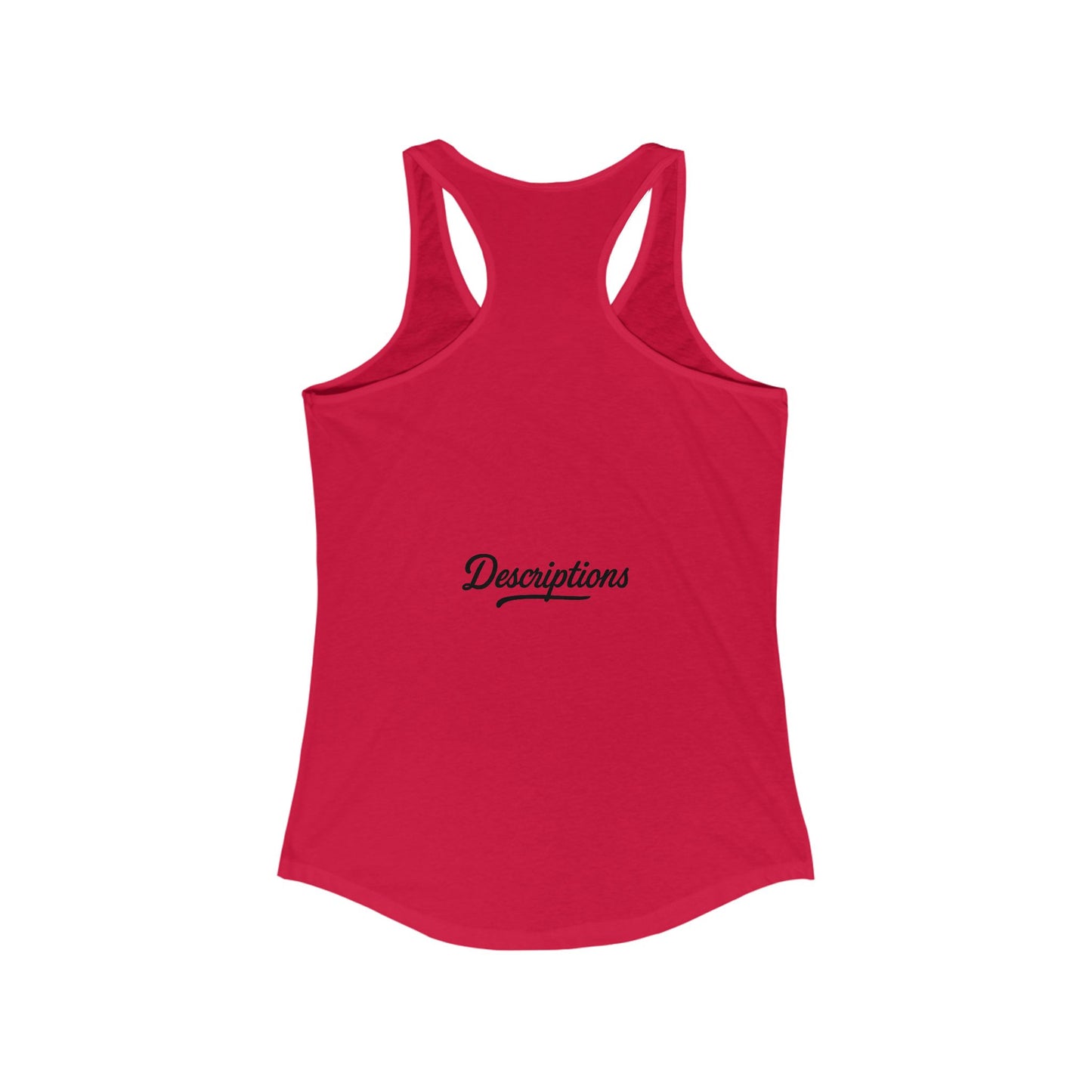 Stylish Racerback Tank, Casual Summer Top, Workout Apparel, Gift for Her, Vacation Wear, Relaxed Fit Tank