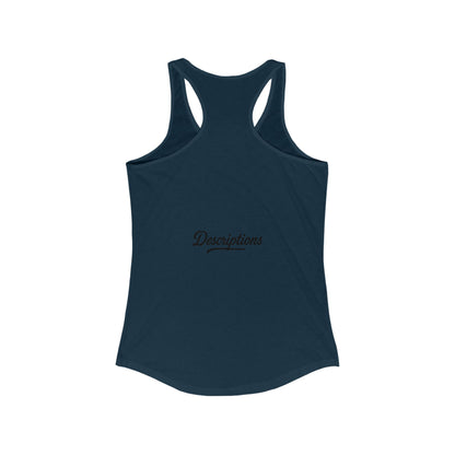 Stylish Racerback Tank, Casual Summer Top, Workout Apparel, Gift for Her, Vacation Wear, Relaxed Fit Tank