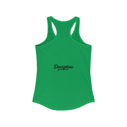 Stylish Racerback Tank, Casual Summer Top, Workout Apparel, Gift for Her, Vacation Wear, Relaxed Fit Tank