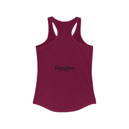 Stylish Racerback Tank, Casual Summer Top, Workout Apparel, Gift for Her, Vacation Wear, Relaxed Fit Tank