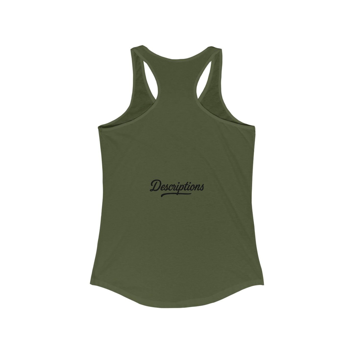 Stylish Racerback Tank, Casual Summer Top, Workout Apparel, Gift for Her, Vacation Wear, Relaxed Fit Tank