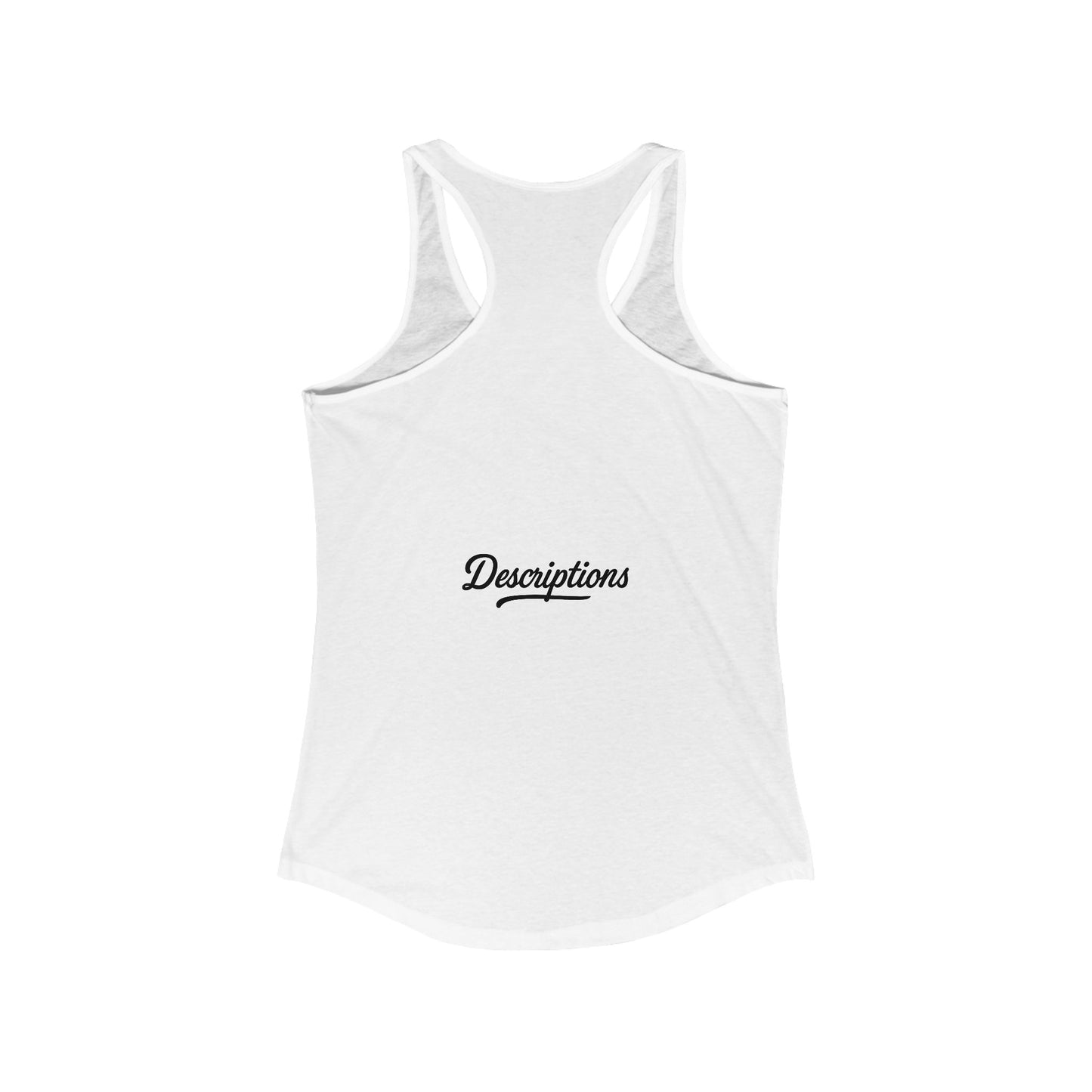 Stylish Racerback Tank, Casual Summer Top, Workout Apparel, Gift for Her, Vacation Wear, Relaxed Fit Tank