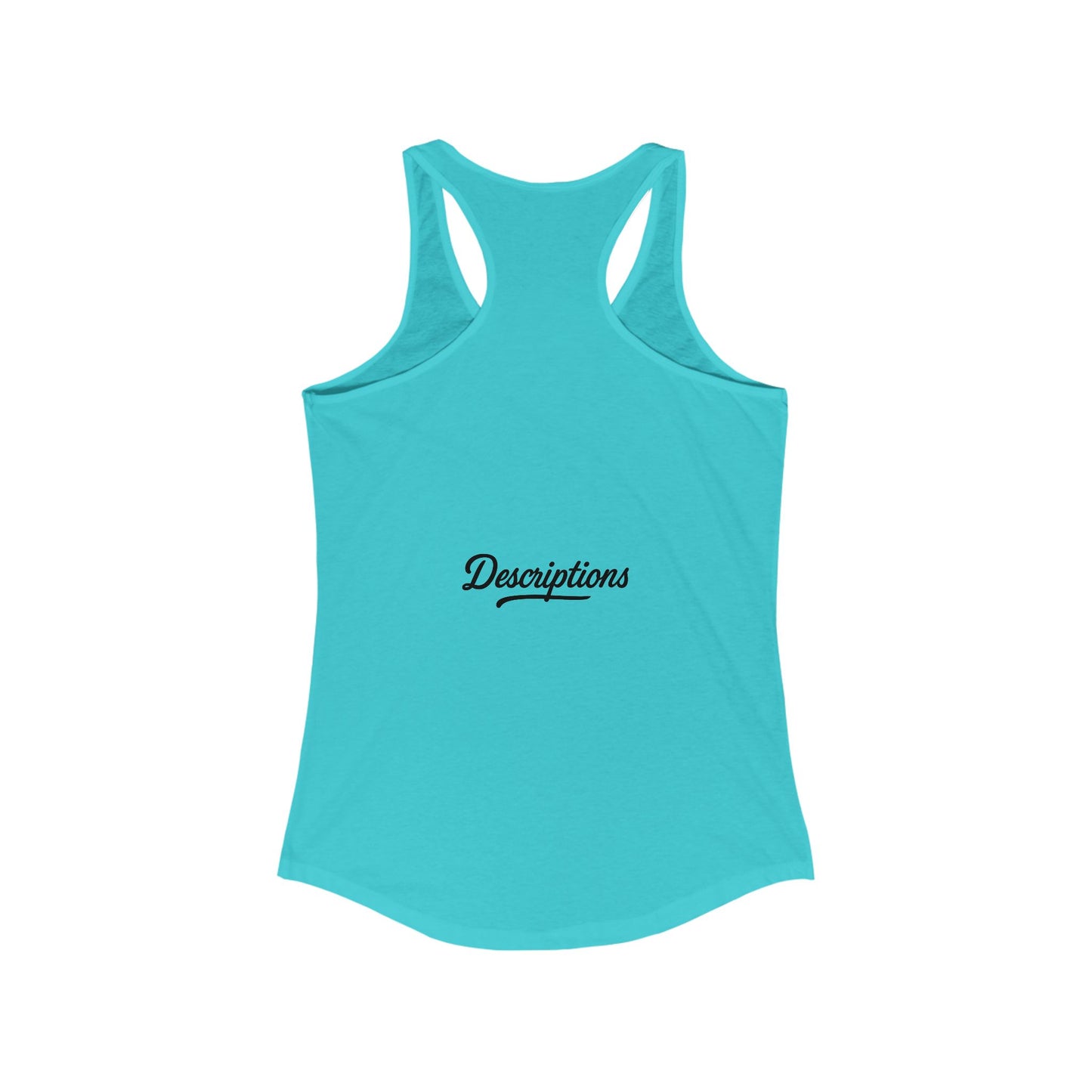 Stylish Racerback Tank, Casual Summer Top, Workout Apparel, Gift for Her, Vacation Wear, Relaxed Fit Tank
