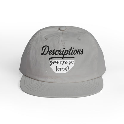 Stylish Surf Cap with Descriptions | Beach Hat, Summer Accessory, Surfing Gear, Casual Headwear, Gift for Surfers