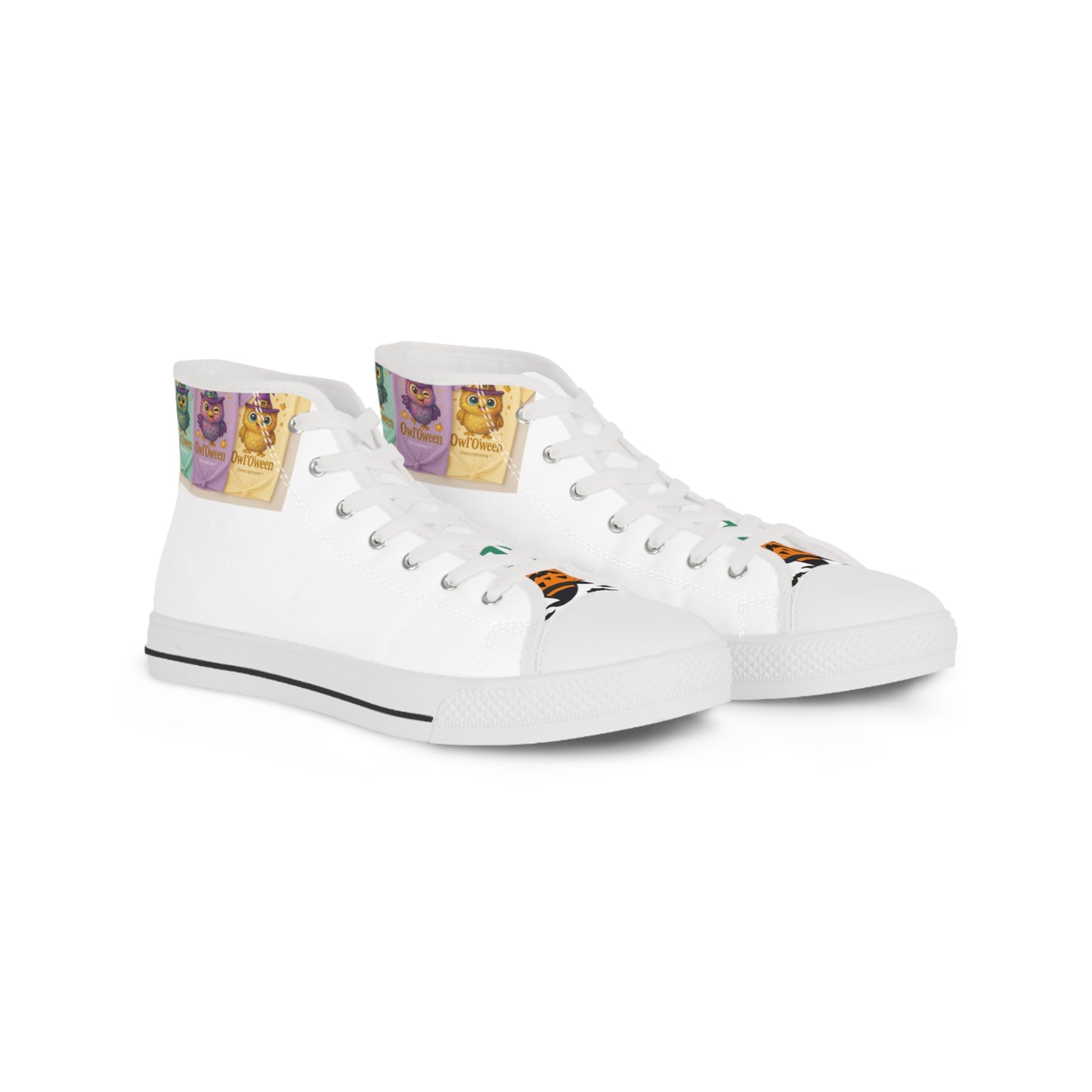 Unique Artistic High Top Sneakers - Stylish Canvas Footwear for Men, Trendy Gym Shoes, Casual Streetwear, Comfortable Everyday Wear, [...]