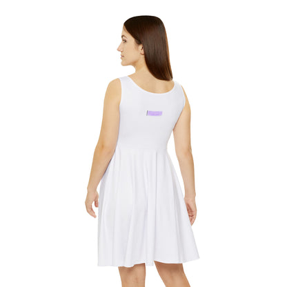 Vibrant Women's Skater Dress, Trendy Summer Dress, Casual Party Outfit, Comfortable Fashion, Gift for Her