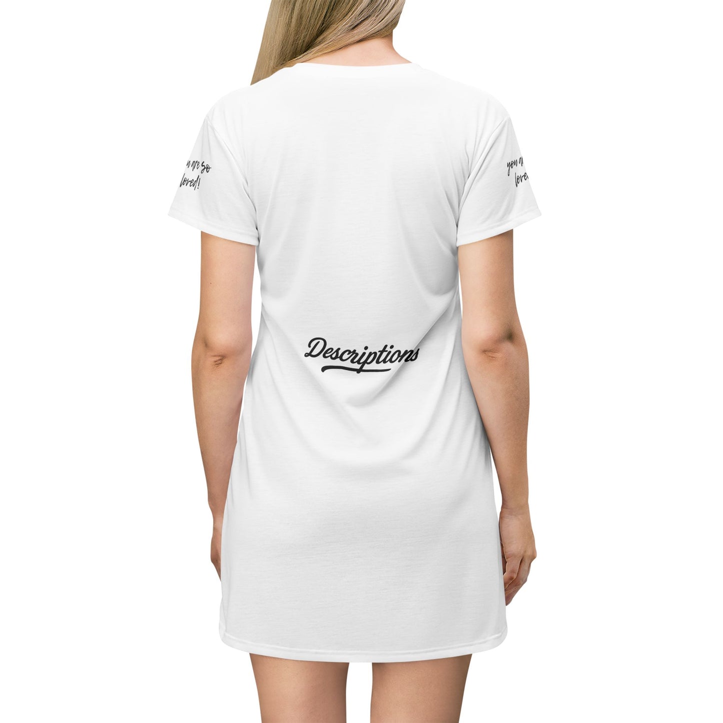 Copy of Graphic T-Shirt Dress - TzShirtz&ThinGz by Descriptions