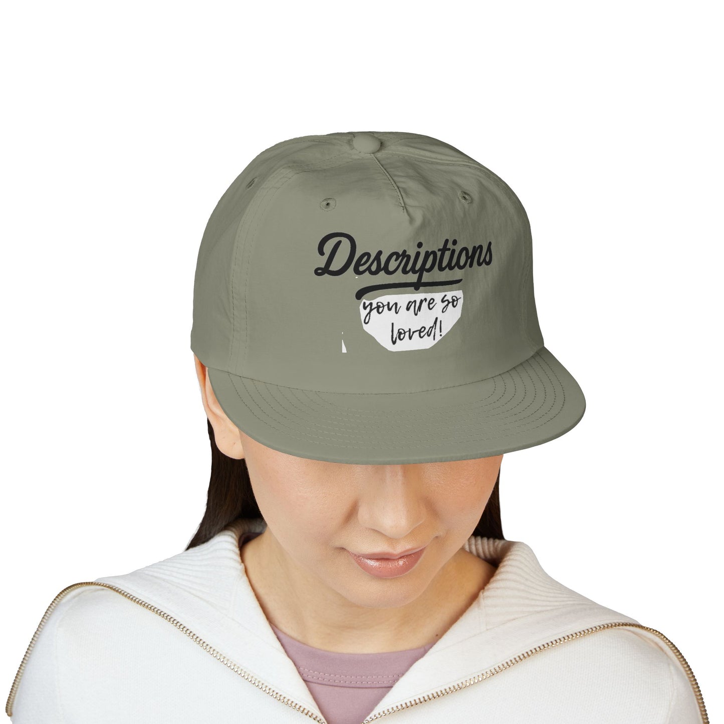 Stylish Surf Cap with Descriptions | Beach Hat, Summer Accessory, Surfing Gear, Casual Headwear, Gift for Surfers