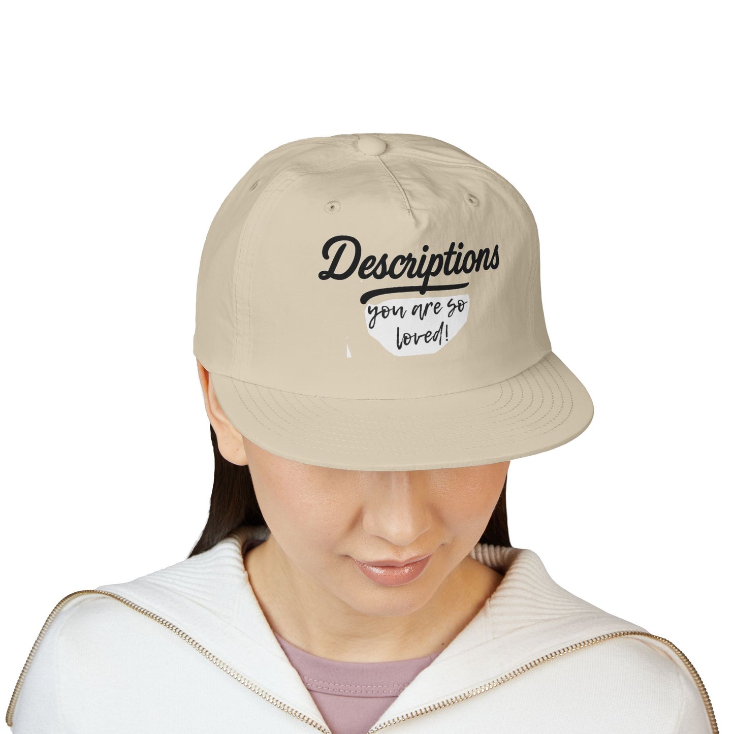 Stylish Surf Cap with Descriptions | Beach Hat, Summer Accessory, Surfing Gear, Casual Headwear, Gift for Surfers