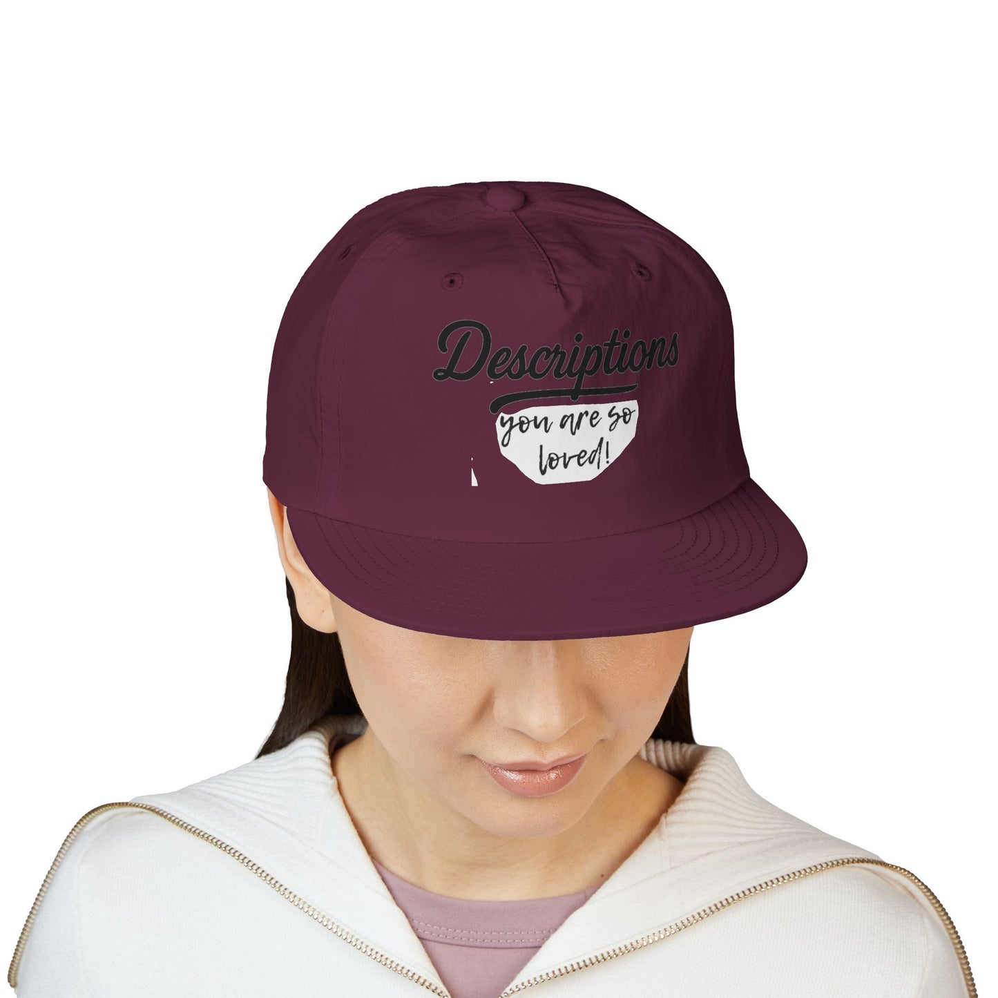 Stylish Surf Cap with Descriptions | Beach Hat, Summer Accessory, Surfing Gear, Casual Headwear, Gift for Surfers