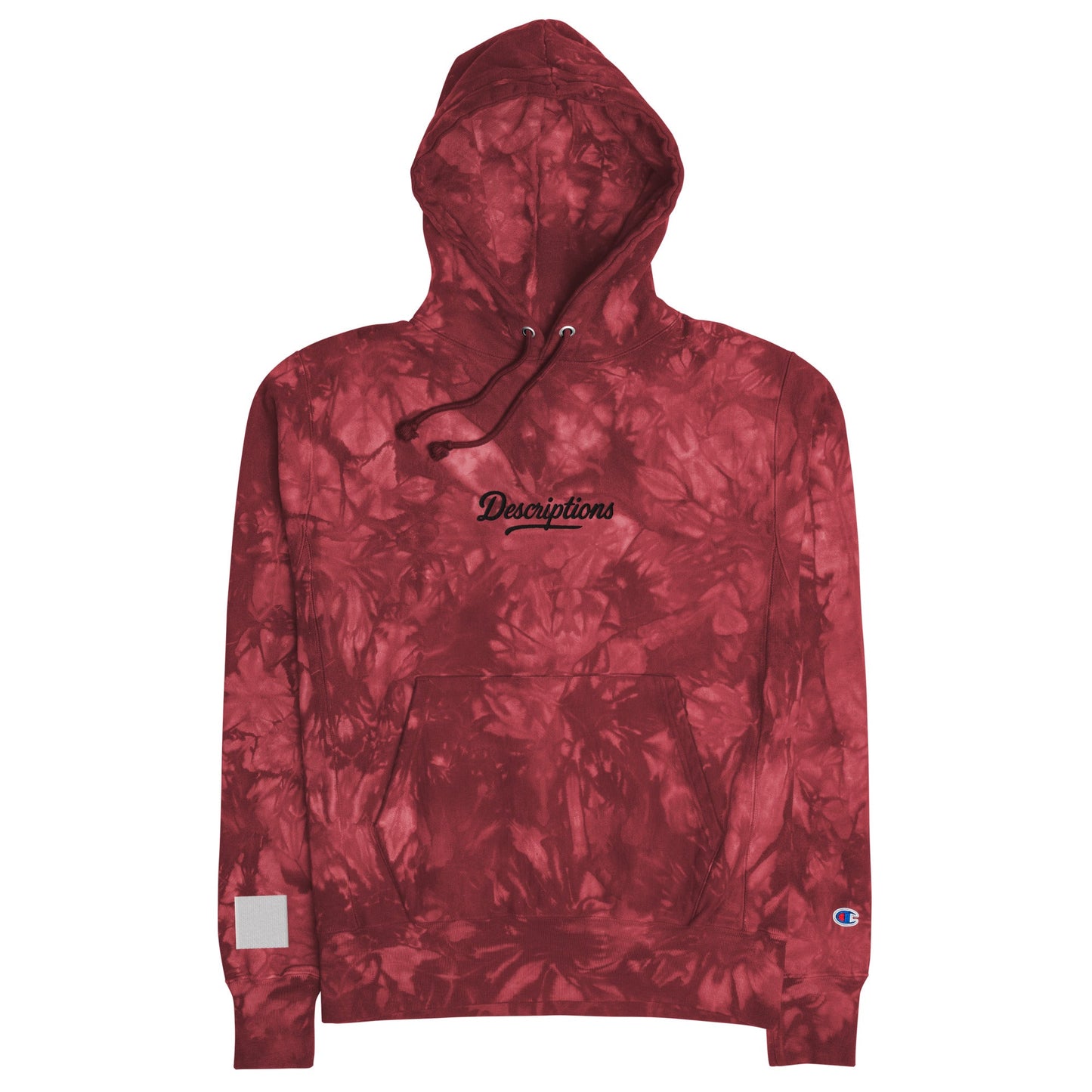 Unisex Champion tie-dye hoodie